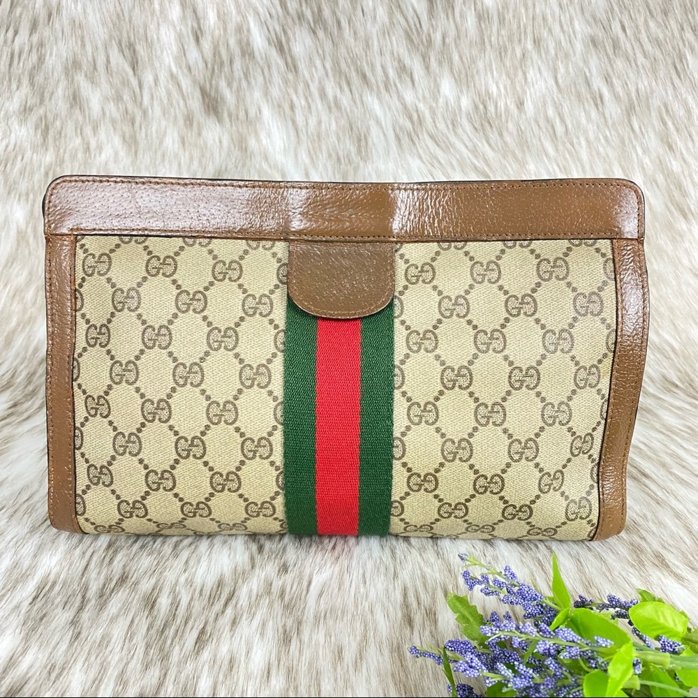 Gucci Parfums Sherry Clutch Bag